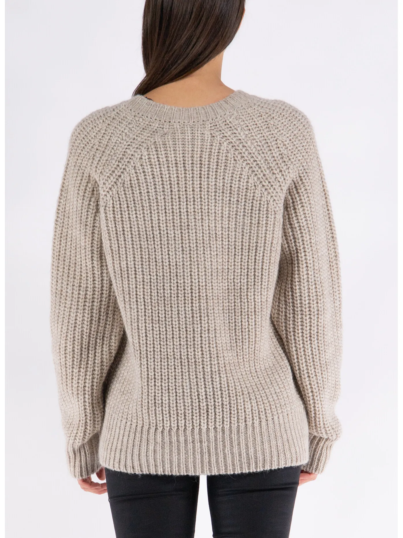     -BIRGITTE HERSKIND    -MAGLIONE FENNY A SCOLLO V-