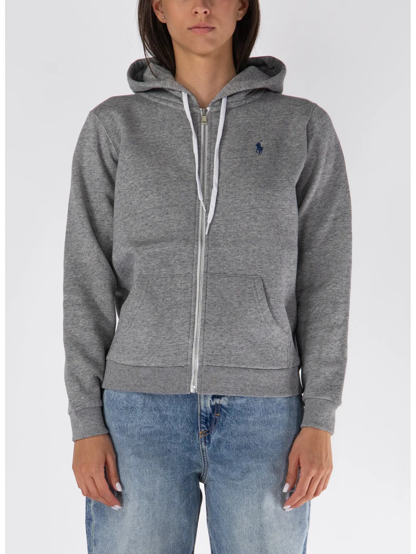     -POLO RALPH LAUREN    -FELPA FULL ZIP CON LOGO-