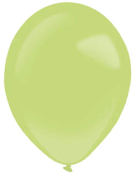 50 palloncini in lattice fashion verde kiwi 27,5 cm