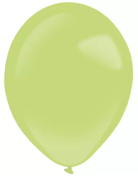 50 palloncini in lattice fashion verde kiwi 27,5 cm