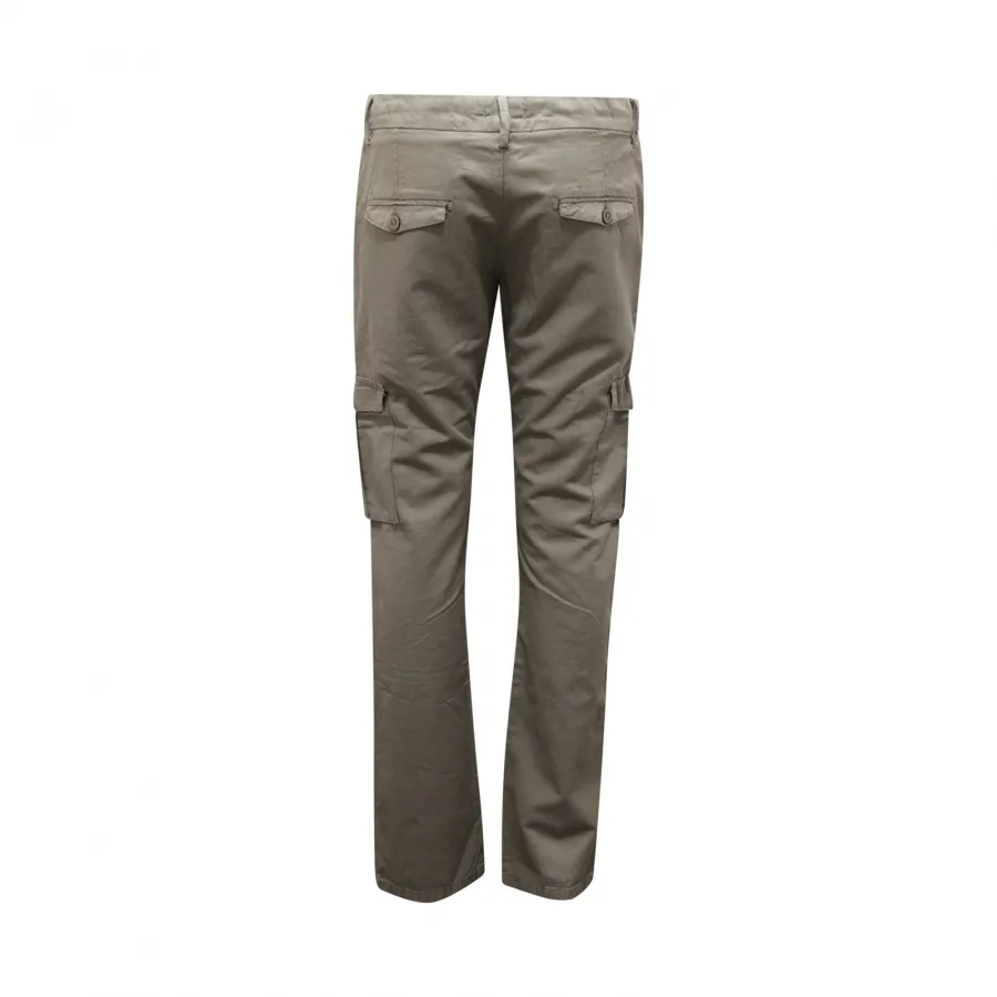 5675AQ pantalone cargo bimbo PAOLO PECORA boy kids trousers green