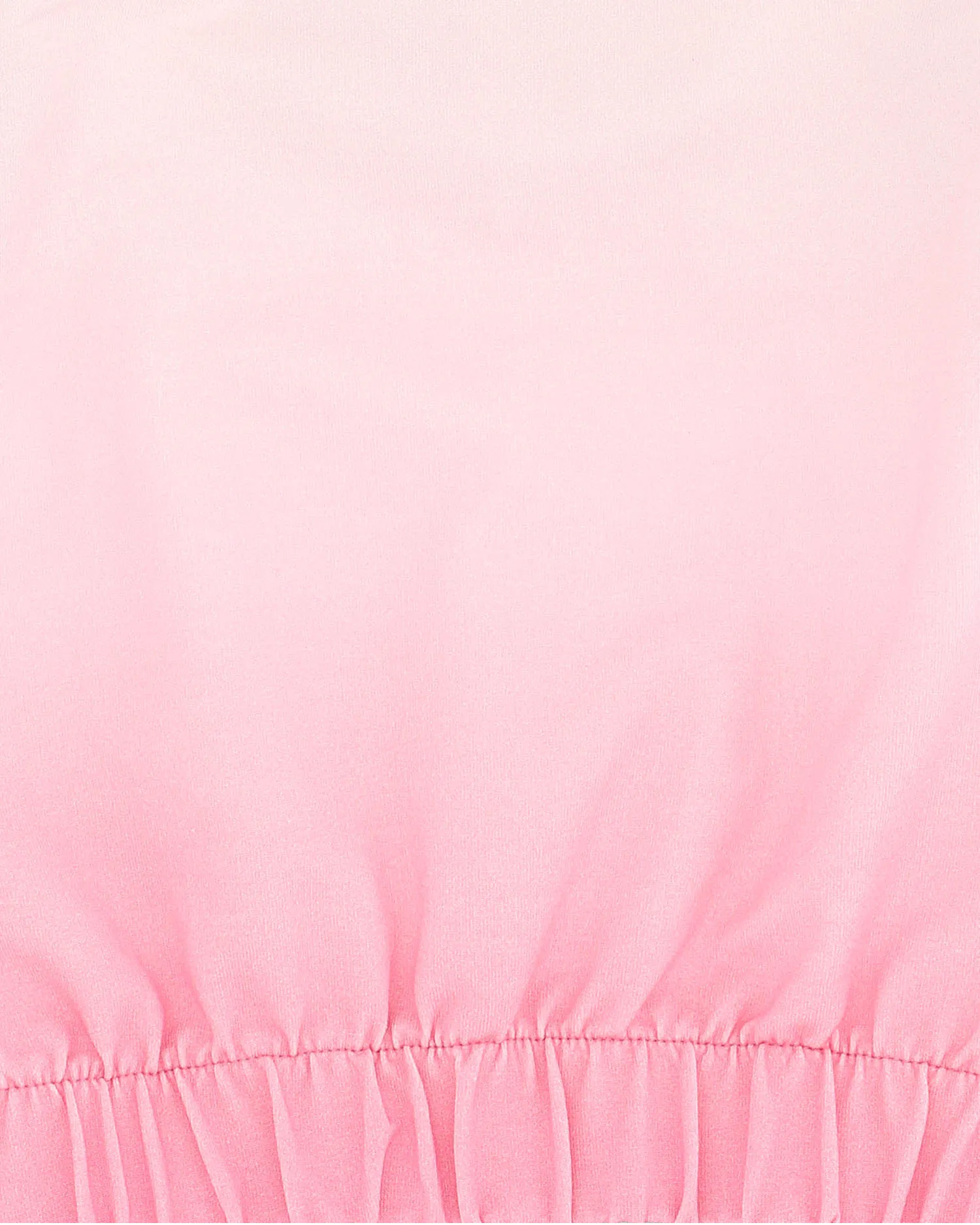 Abito in felpa bianco e rosa sfumato con stampa Minou Aristogatti e strass 12-36 mesi