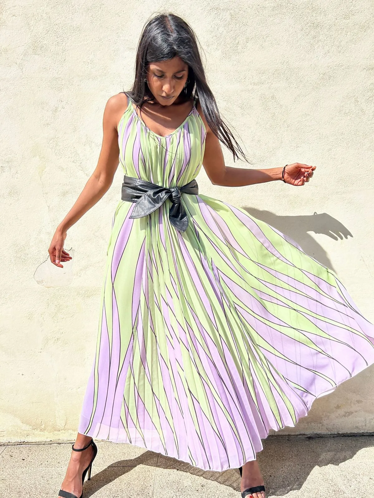 Abito in voile fantasia