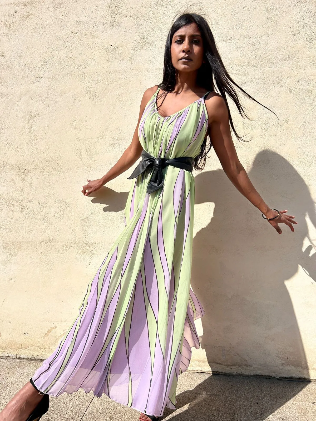 Abito in voile fantasia