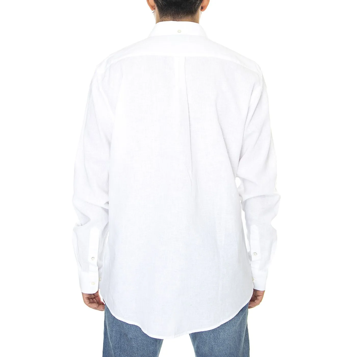 Barbour Nelson Tailored Shirt White - Camicia Uomo Bianca    
