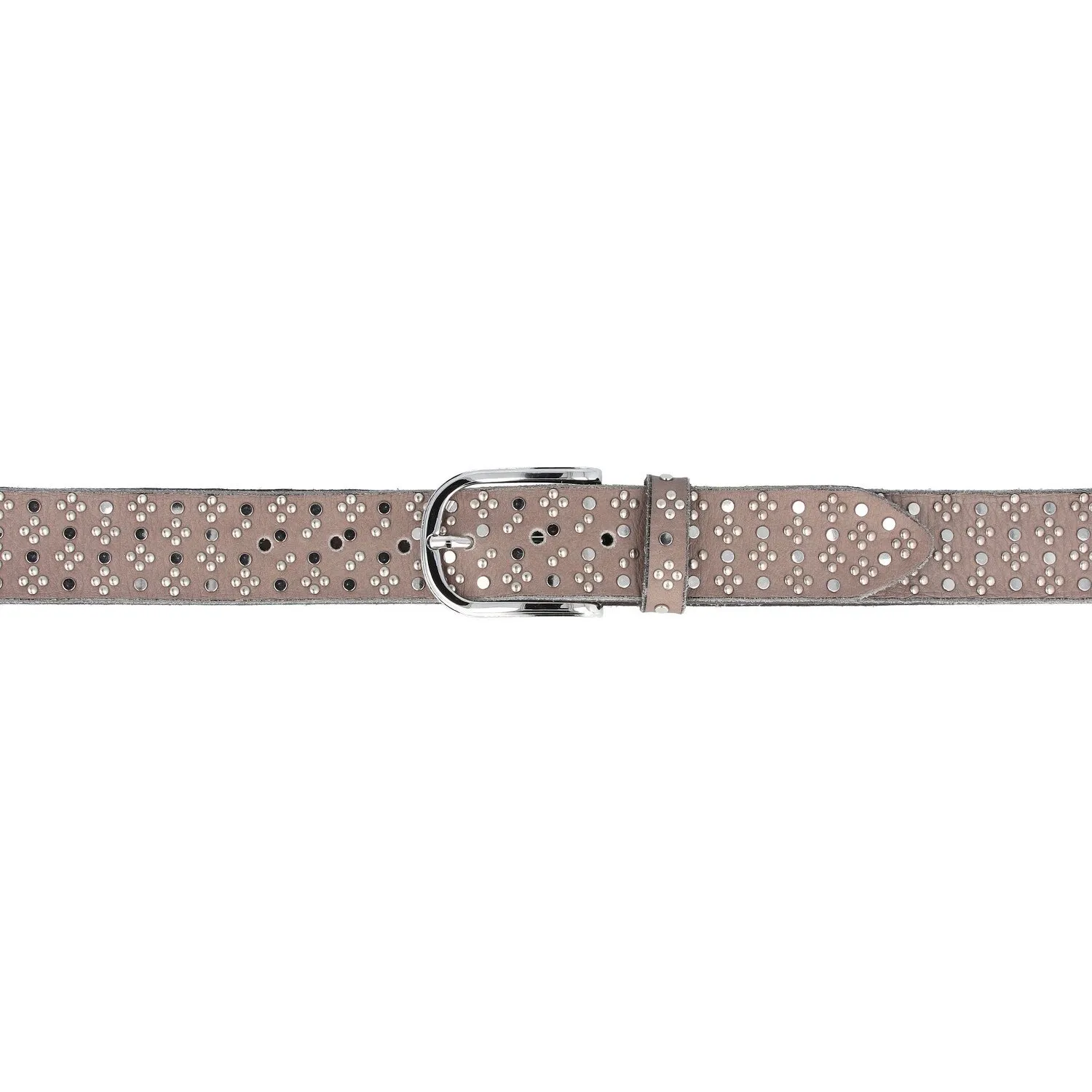 b.belt Cintura con borchie in pelle