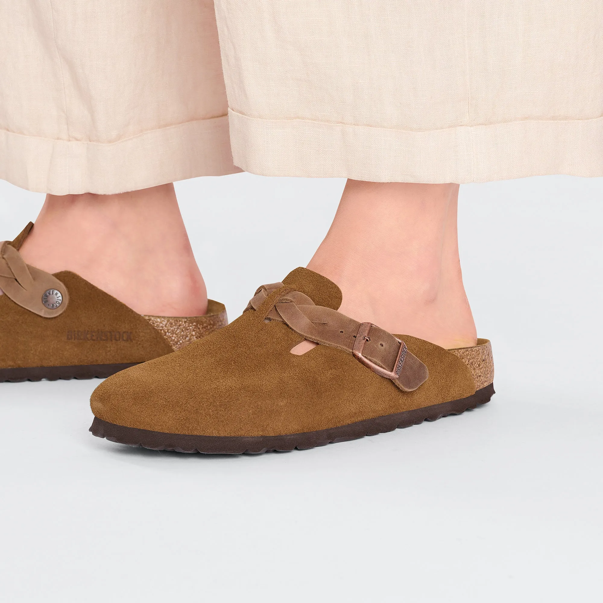 BIRKENSTOCK BOSTON Braided Mink