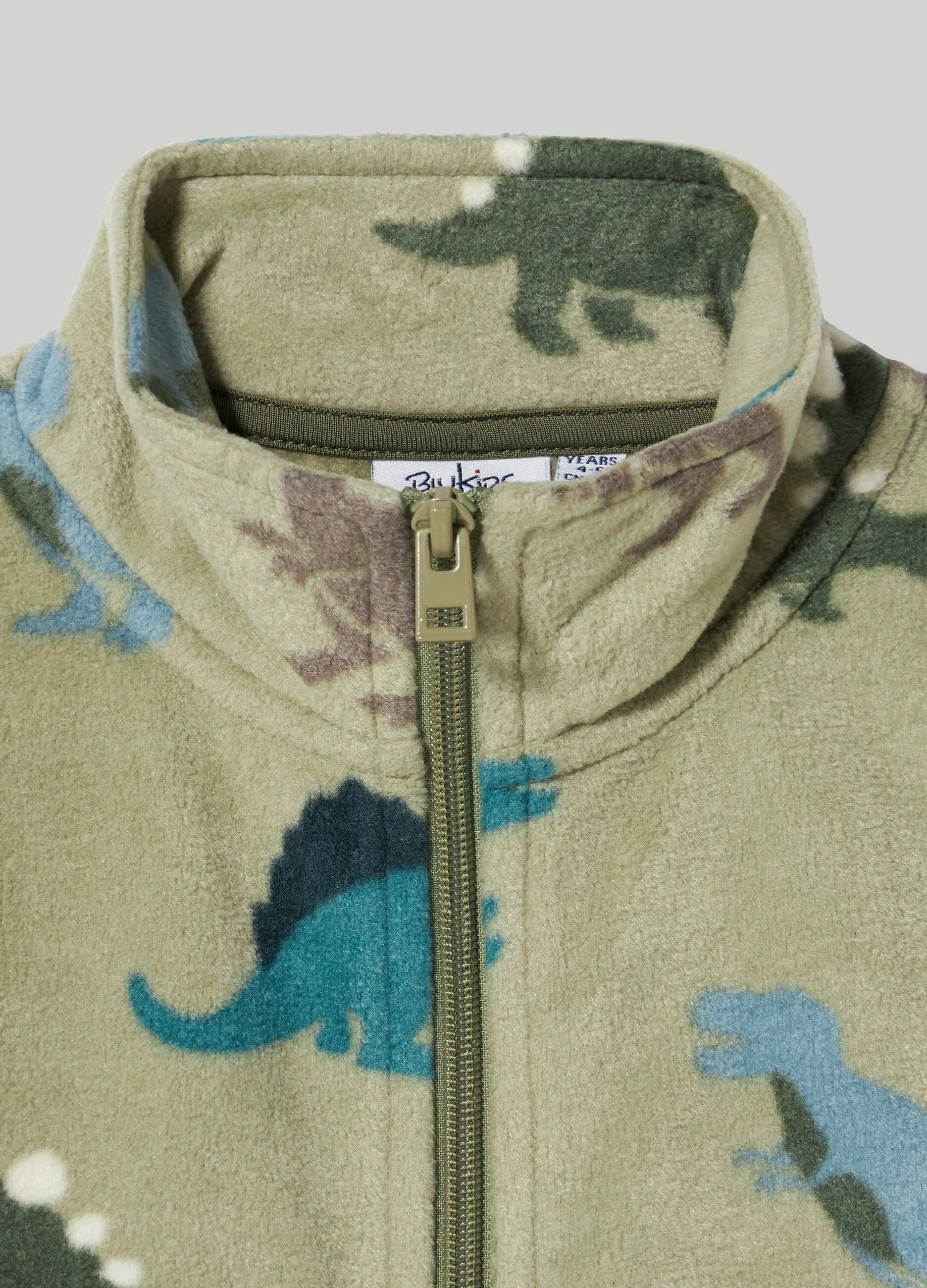 BLUKIDS  Felpa full zip in micropile bambino