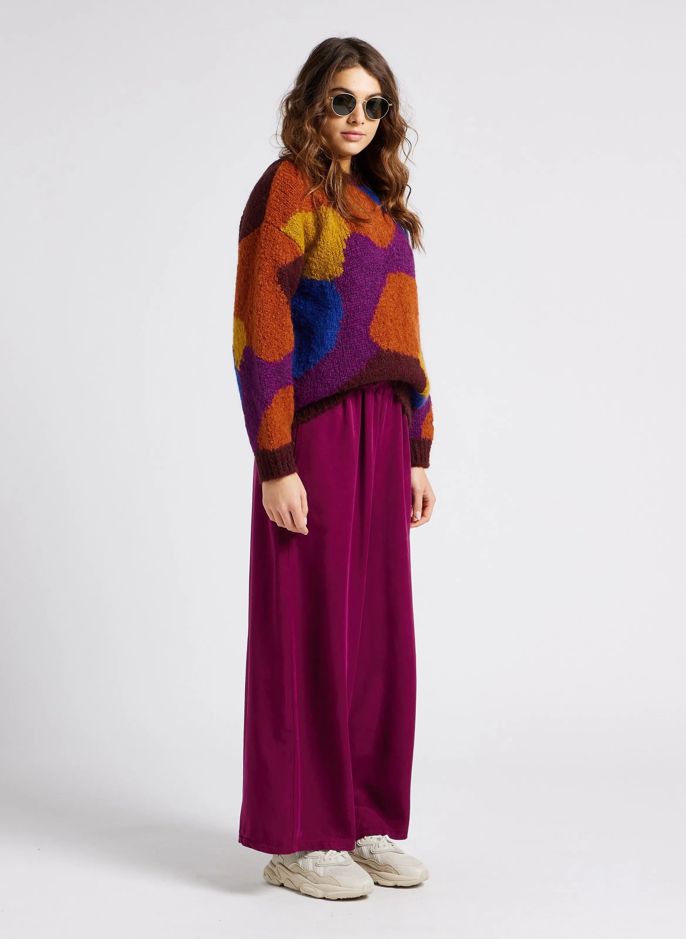  BOBO CHOSES   Maglione scollo tondo oversize | Multicolore