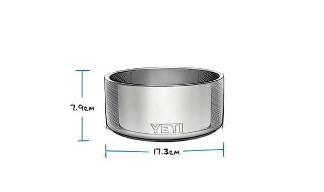 Boomer 4 Dog Bowl Stainless Steel