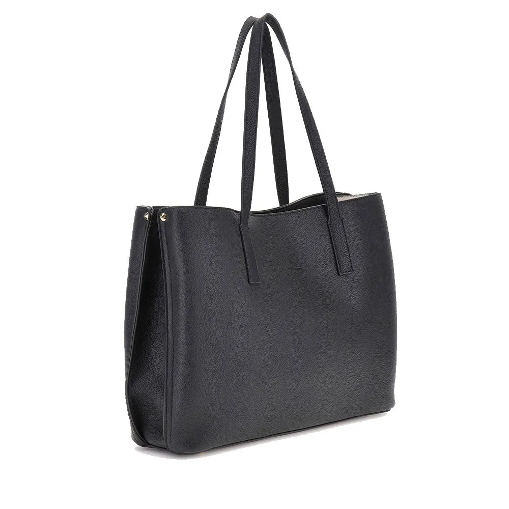 Borsa Donna a Spalla Shopper GUESS Linea Meridian colore Black