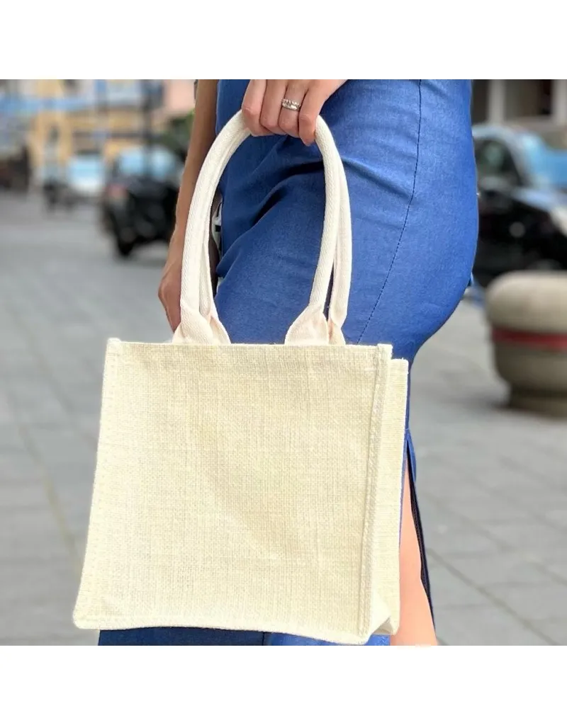 BORSA IN JUTA BEIGE