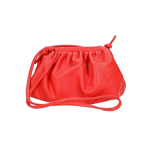 Borsa tracolla vera pelle rossa – cod. 30471 