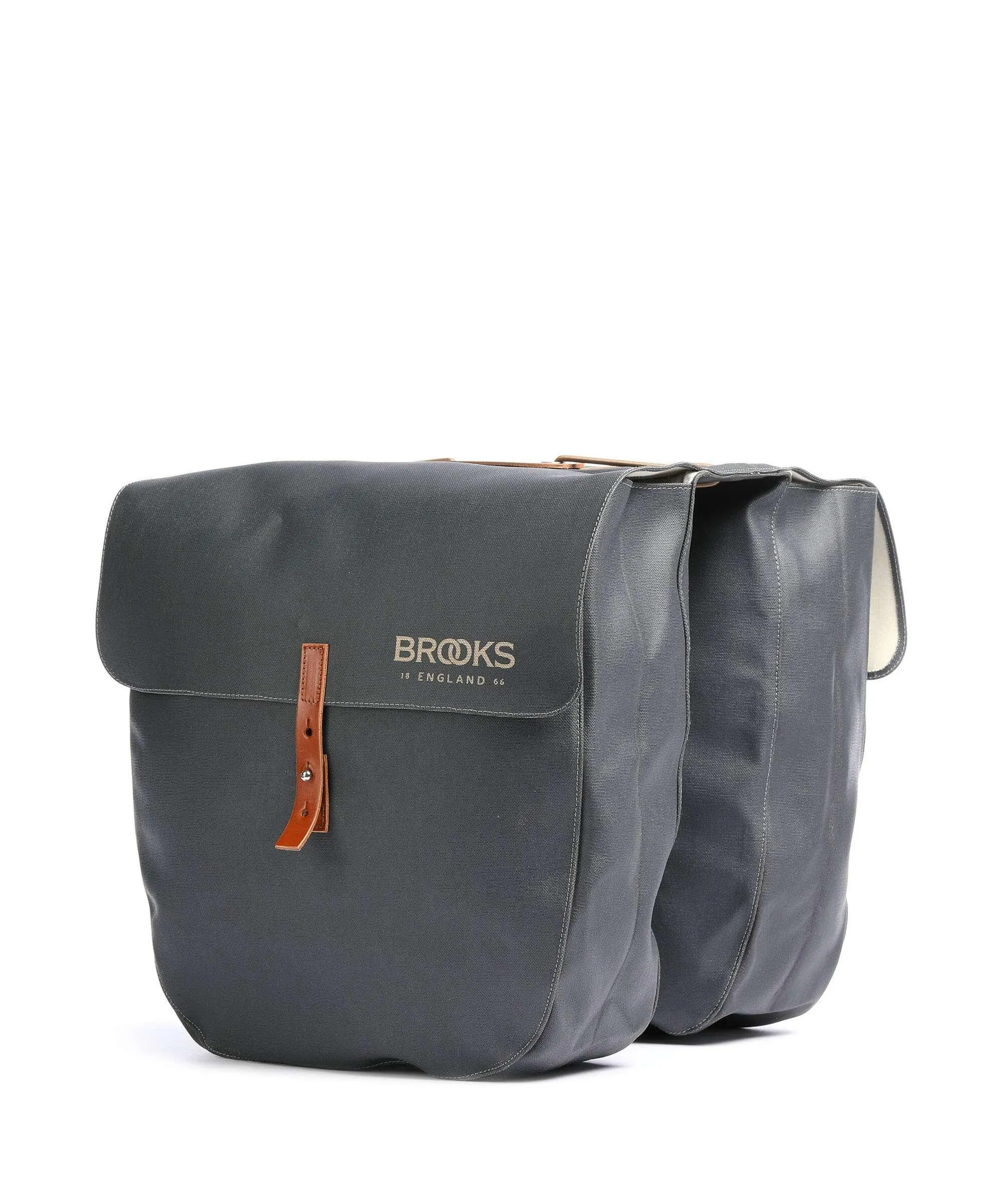  Brooks England Bricklane Borsa per portapacchi tela grigio scuro  