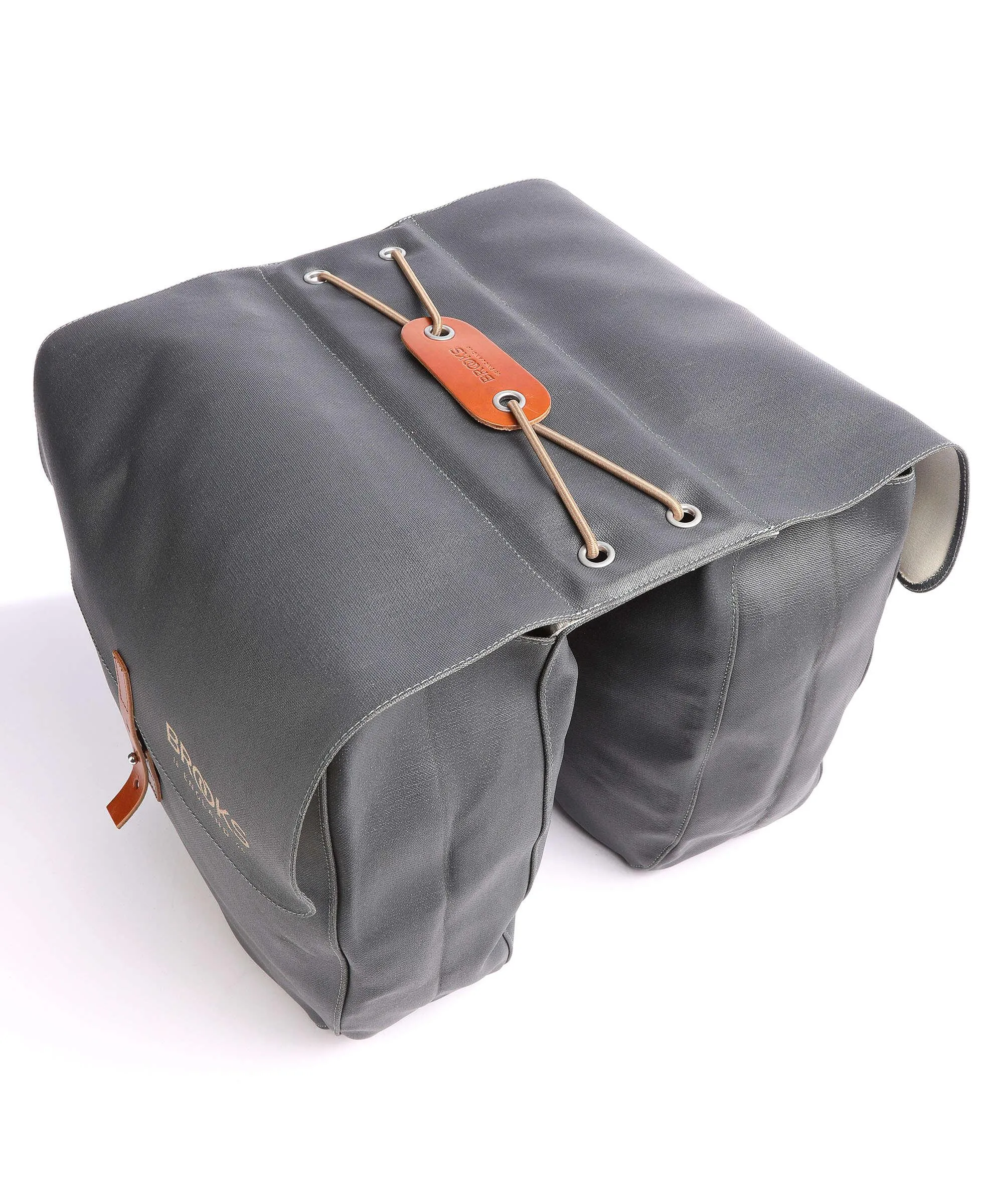  Brooks England Bricklane Borsa per portapacchi tela grigio scuro  