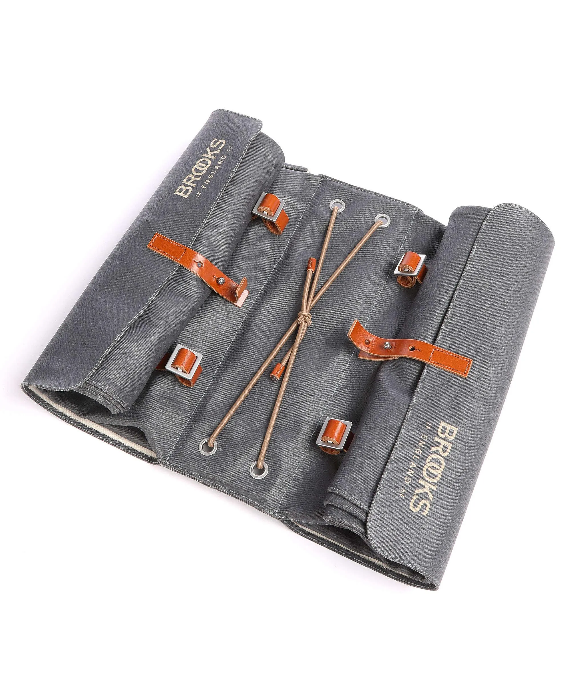  Brooks England Bricklane Borsa per portapacchi tela grigio scuro  