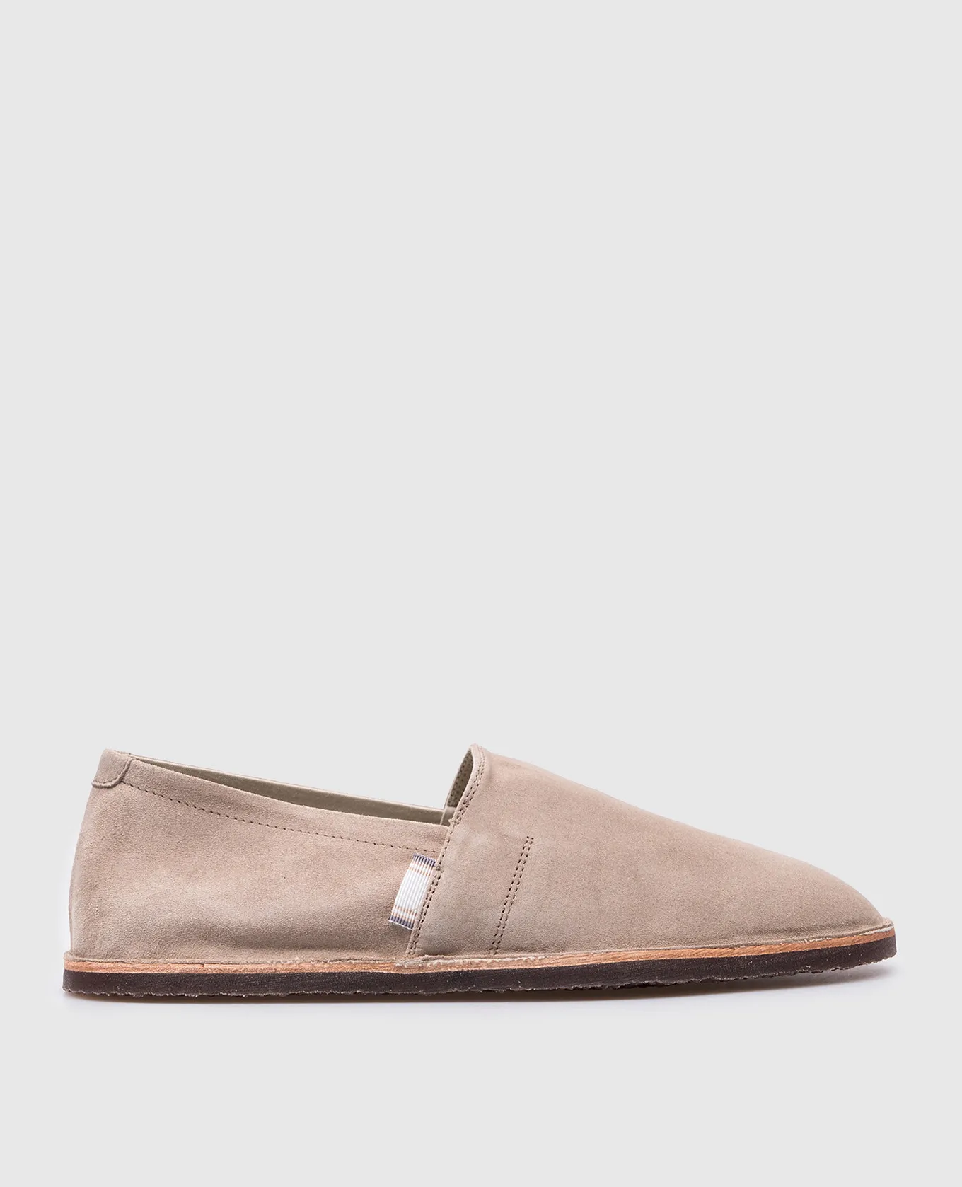 Brunello Cucinelli Espadrillas in camoscio grigio MPUCCLQ875