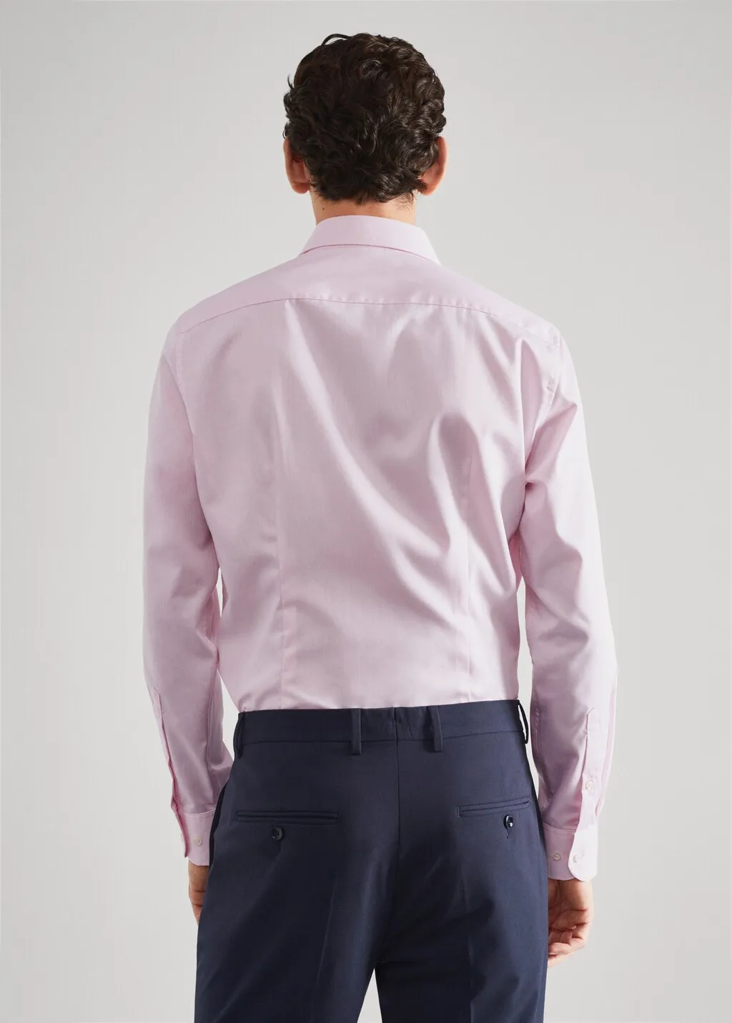 Camicia completo slim fit texture