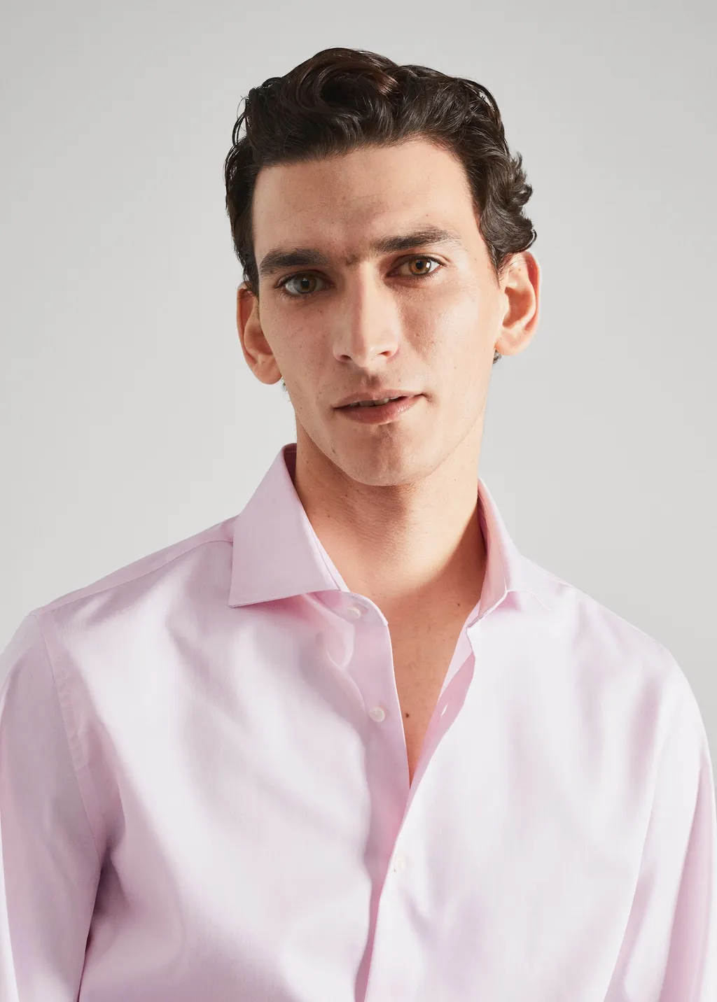 Camicia completo slim fit texture