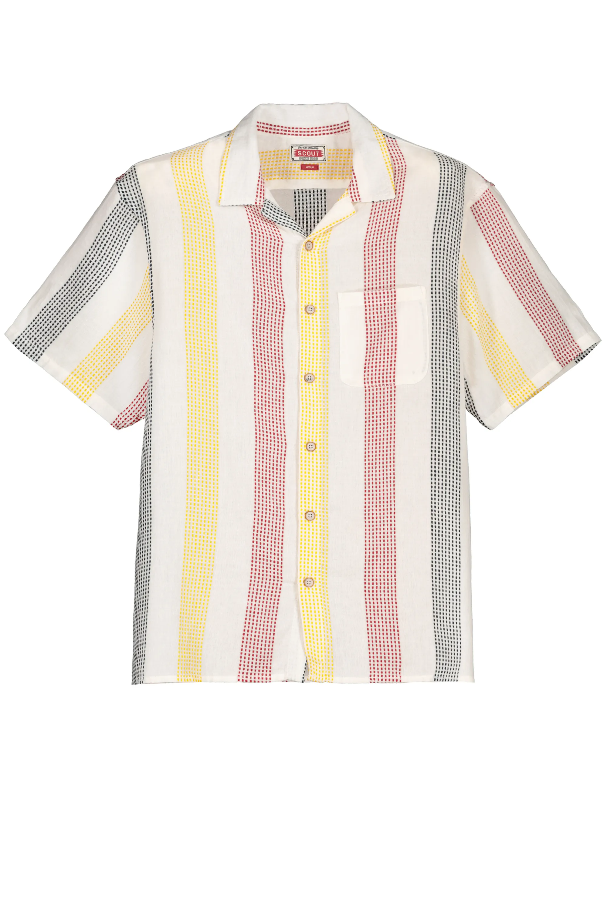         CAMICIA MANICA CORTA BOWLING RIGHE