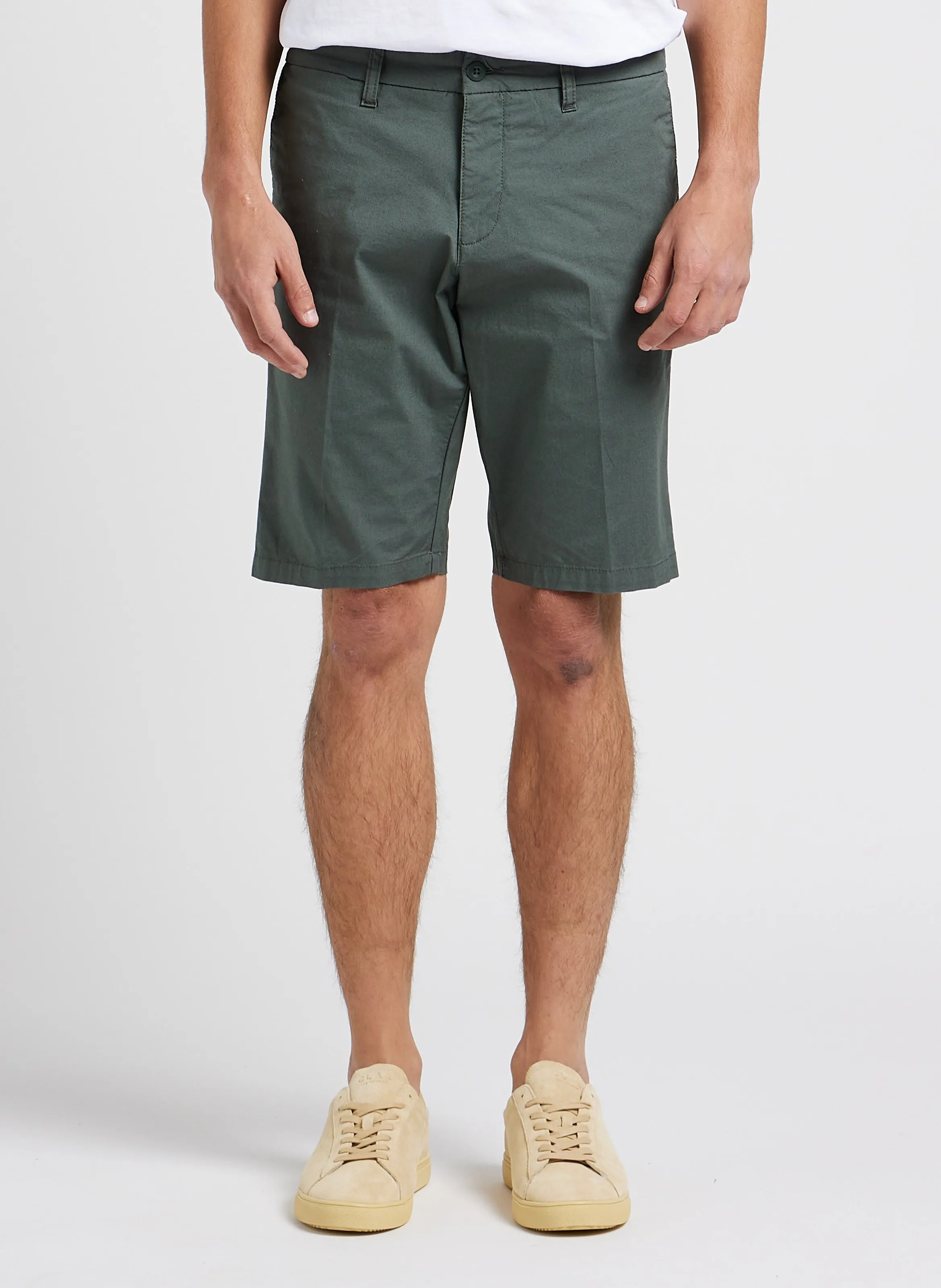  CARHARTT WIP   SID - Shorts in misto cotone | Verde