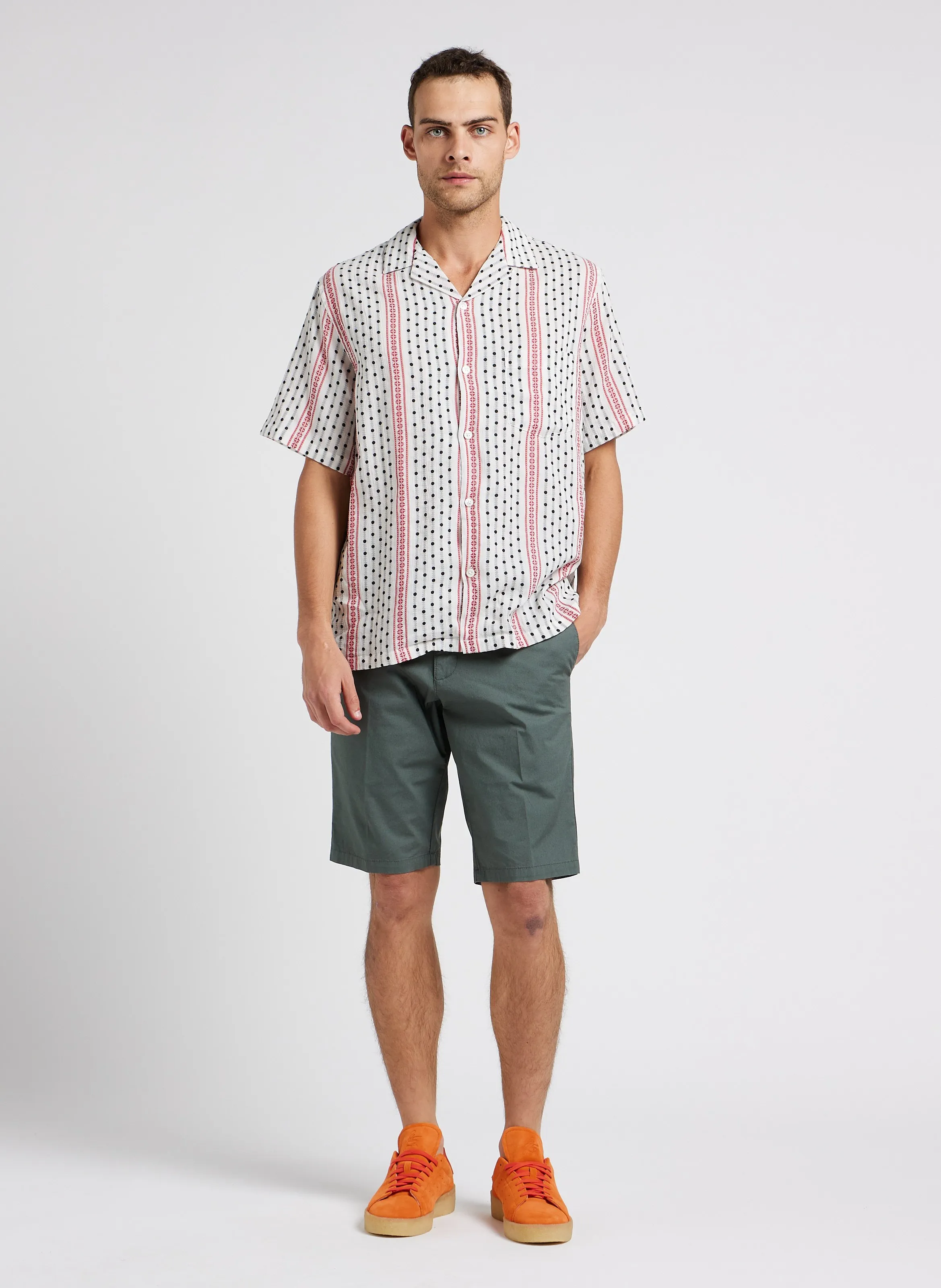  CARHARTT WIP   SID - Shorts in misto cotone | Verde