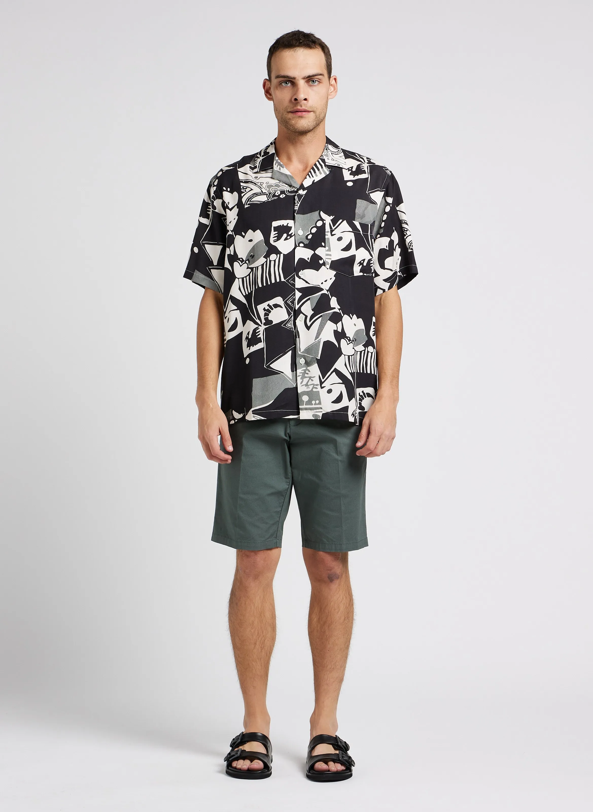  CARHARTT WIP   SID - Shorts in misto cotone | Verde