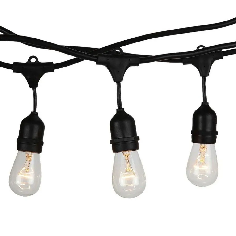 Catenaria 15m con 15 Attacchi E27 IP65 V-TAC 3673