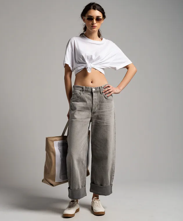 CITIZENS OF HUMANITY Jeans AYLA grigio effetto consumato 20533010