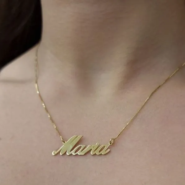Collana Personalizzabile Con Nome In Argento925 %