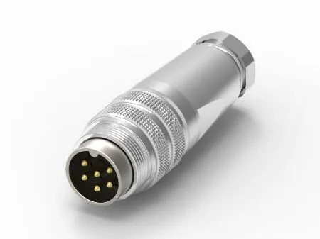 Connettore DIN RS PRO, 6 poli, Maschio, IP67, 5A, 250 V