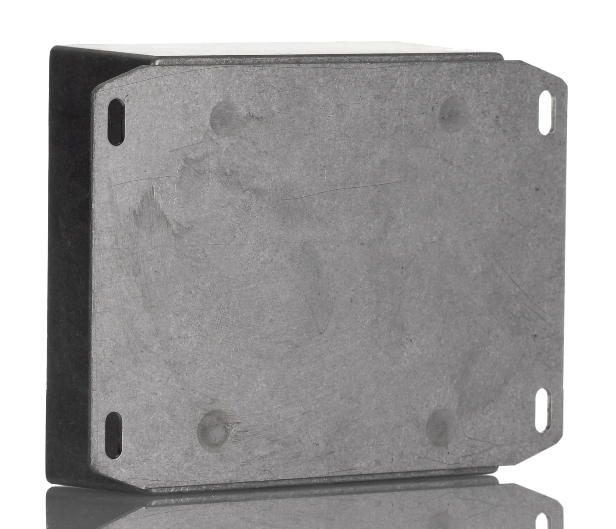 Contenitore Hammond in Alluminio pressofuso 92 x 92 x 42mm, col. Trasparente, IP65, schermato