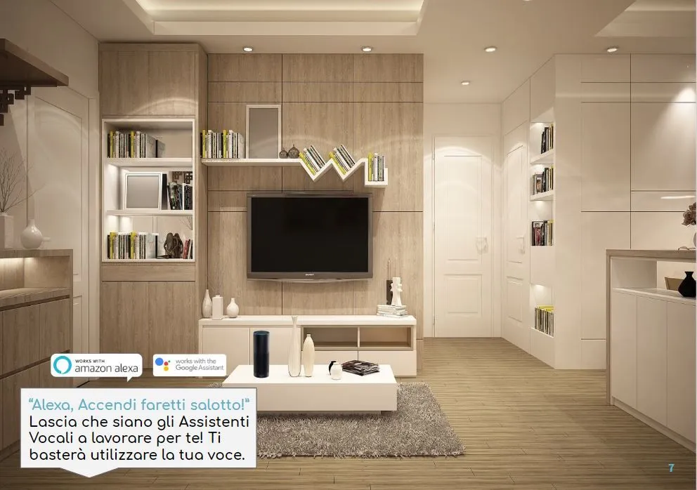 Controller Strisce LED Smart WiFi RGBW Homcloud AS-SL1
