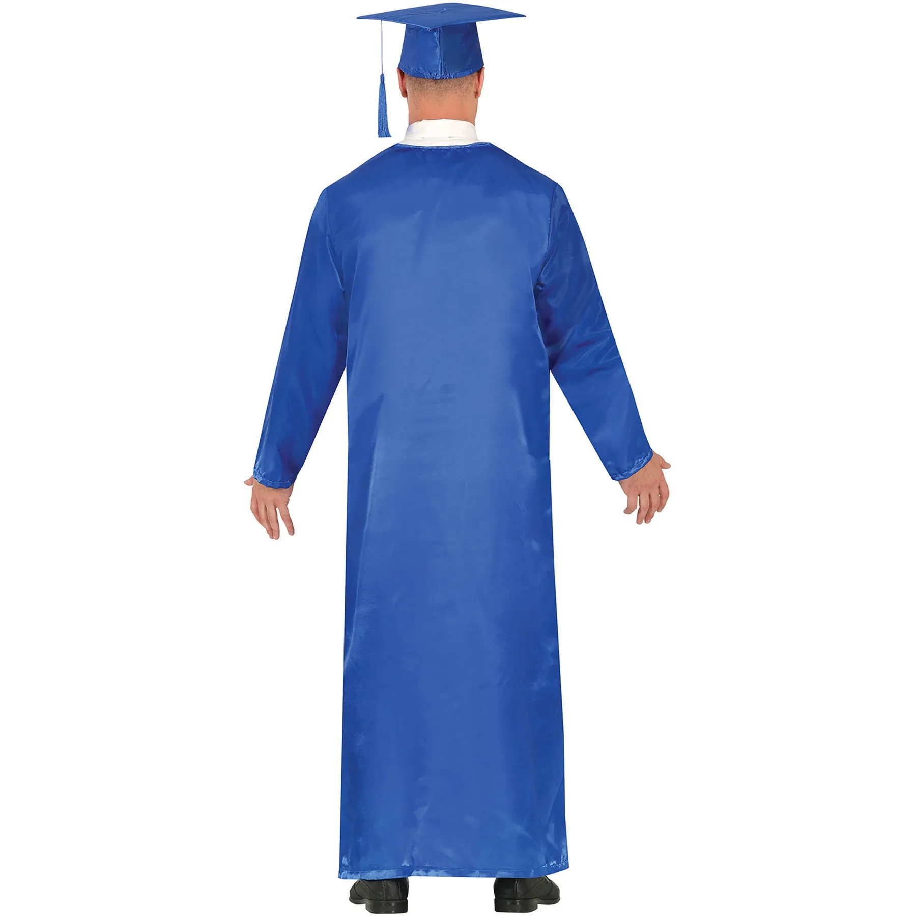 Costume da laureato blu per adulto