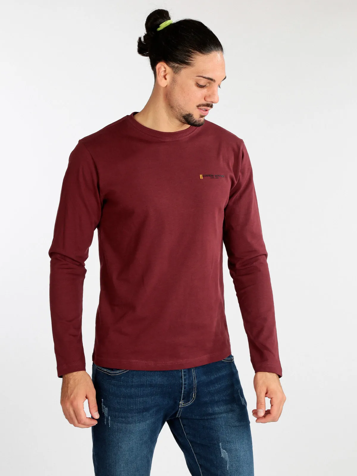 Coveri Moving T-shirt à manches longues pour hommes