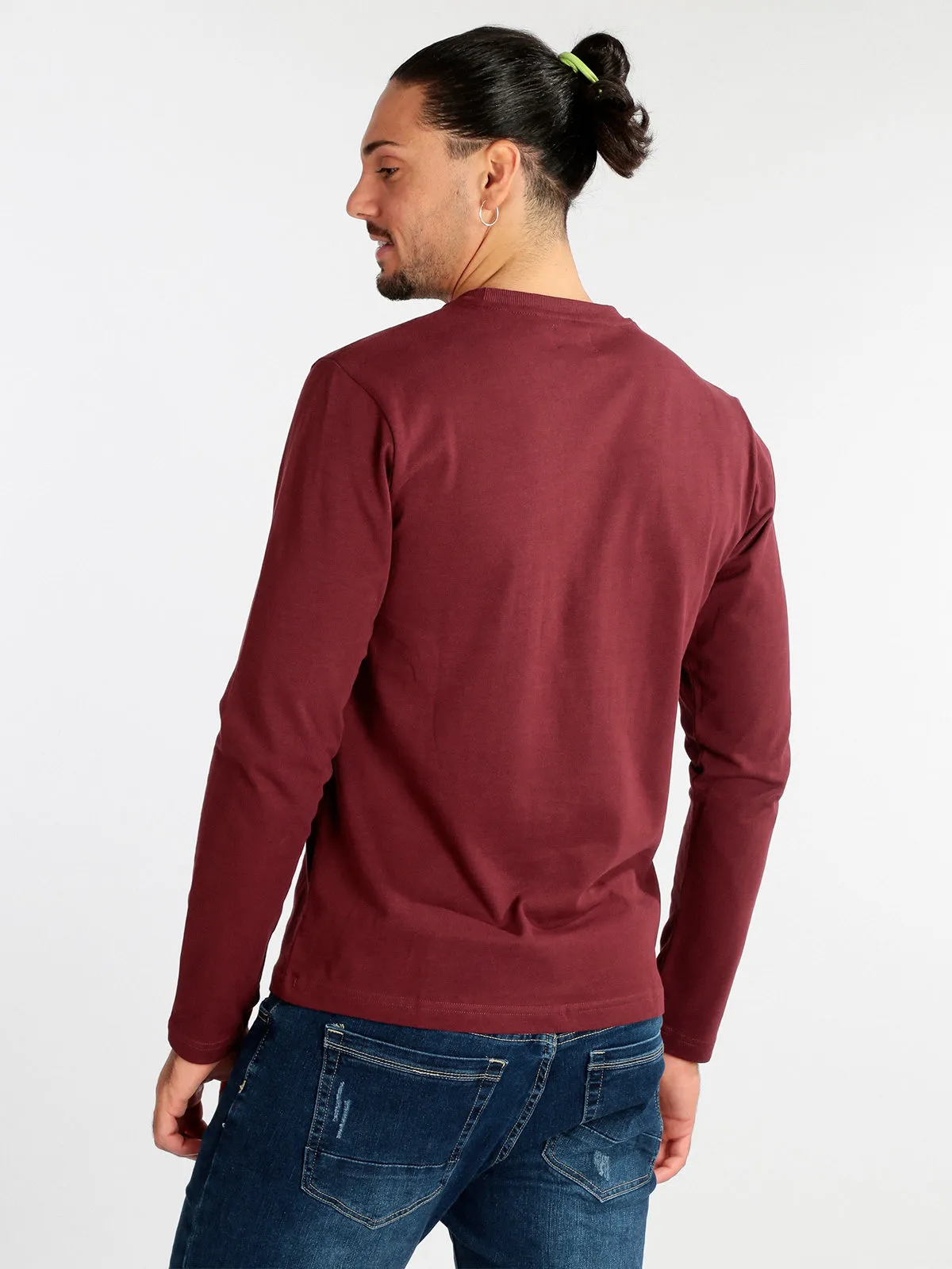 Coveri Moving T-shirt à manches longues pour hommes