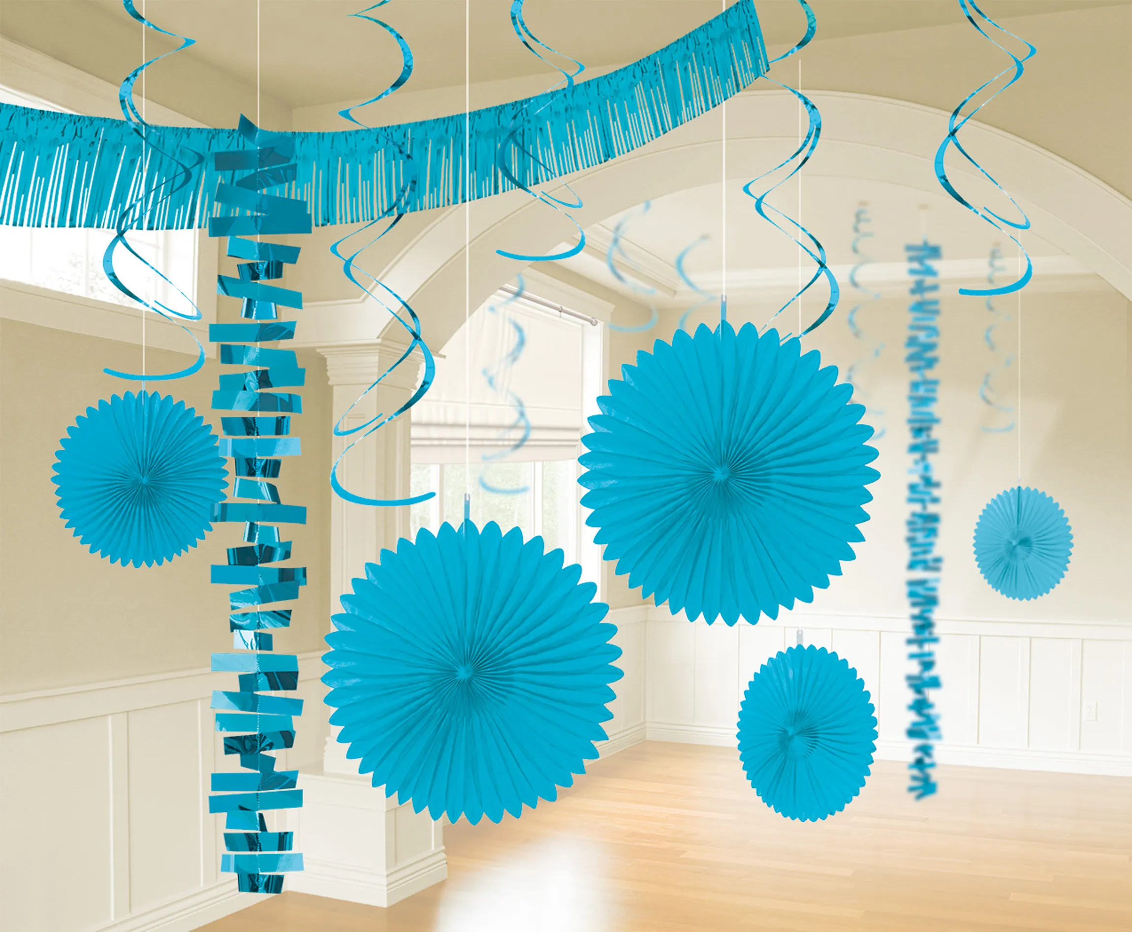 Decorazione della stanza blu 18 pezzi