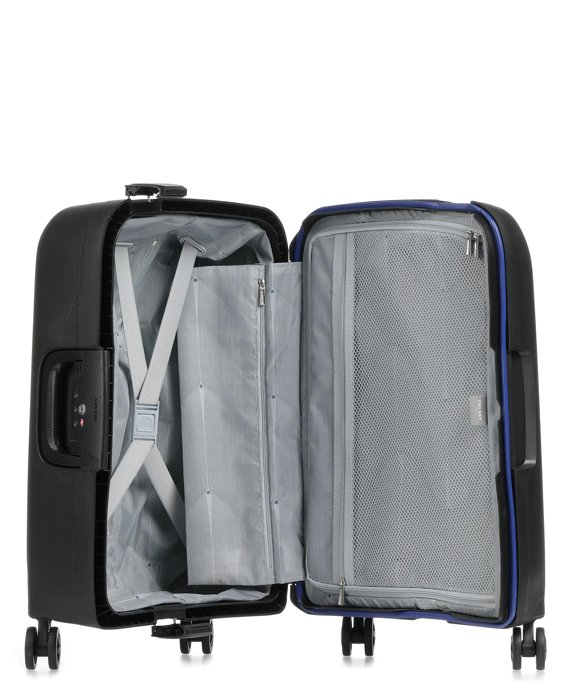 Delsey Paris Moncey Valigia trolley (4 ruote) nero 55 cm  