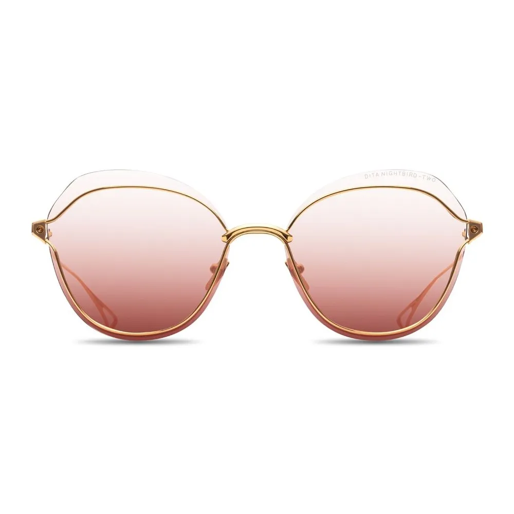 DITA - Nightbird-Two - Oro Giallo Ambra Rosa - DTS519 - Occhiali da Sole - DITA Eyewear