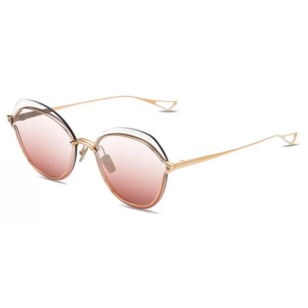 DITA - Nightbird-Two - Oro Giallo Ambra Rosa - DTS519 - Occhiali da Sole - DITA Eyewear