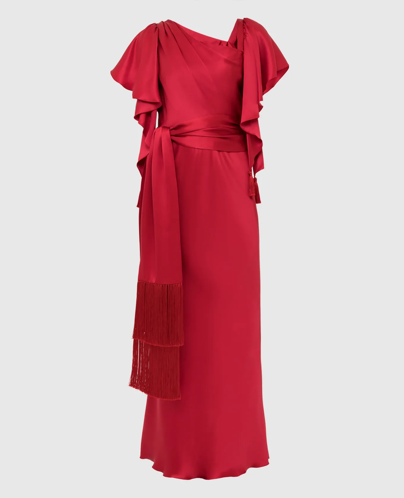 Dolce&Gabbana Abito in seta rossa F6C8LTFU1NU