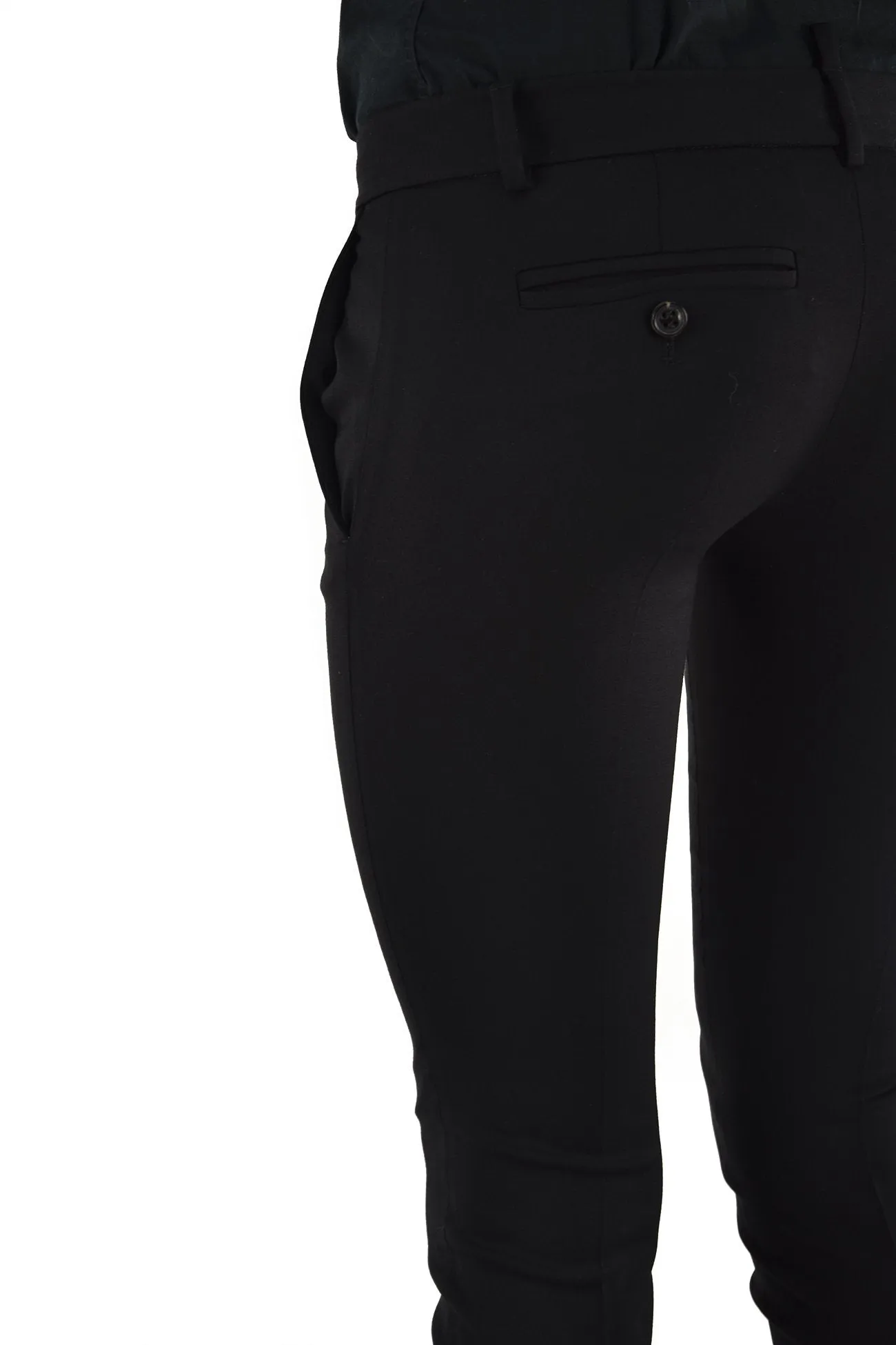 Dsquared2 Pantalone Nero Donna Lana Bottoni Mod.S75KA0414S36258090