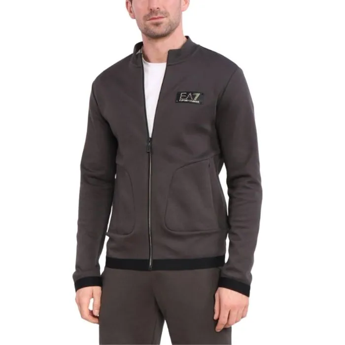 EA7 Emporio Armani Felpa Gold Label Con Zip