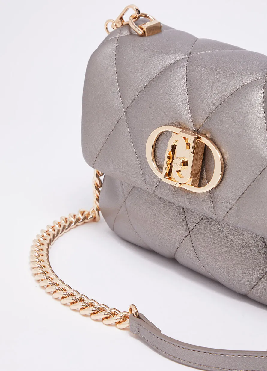 Eco-sustainable Shoulder Bag / Bronze