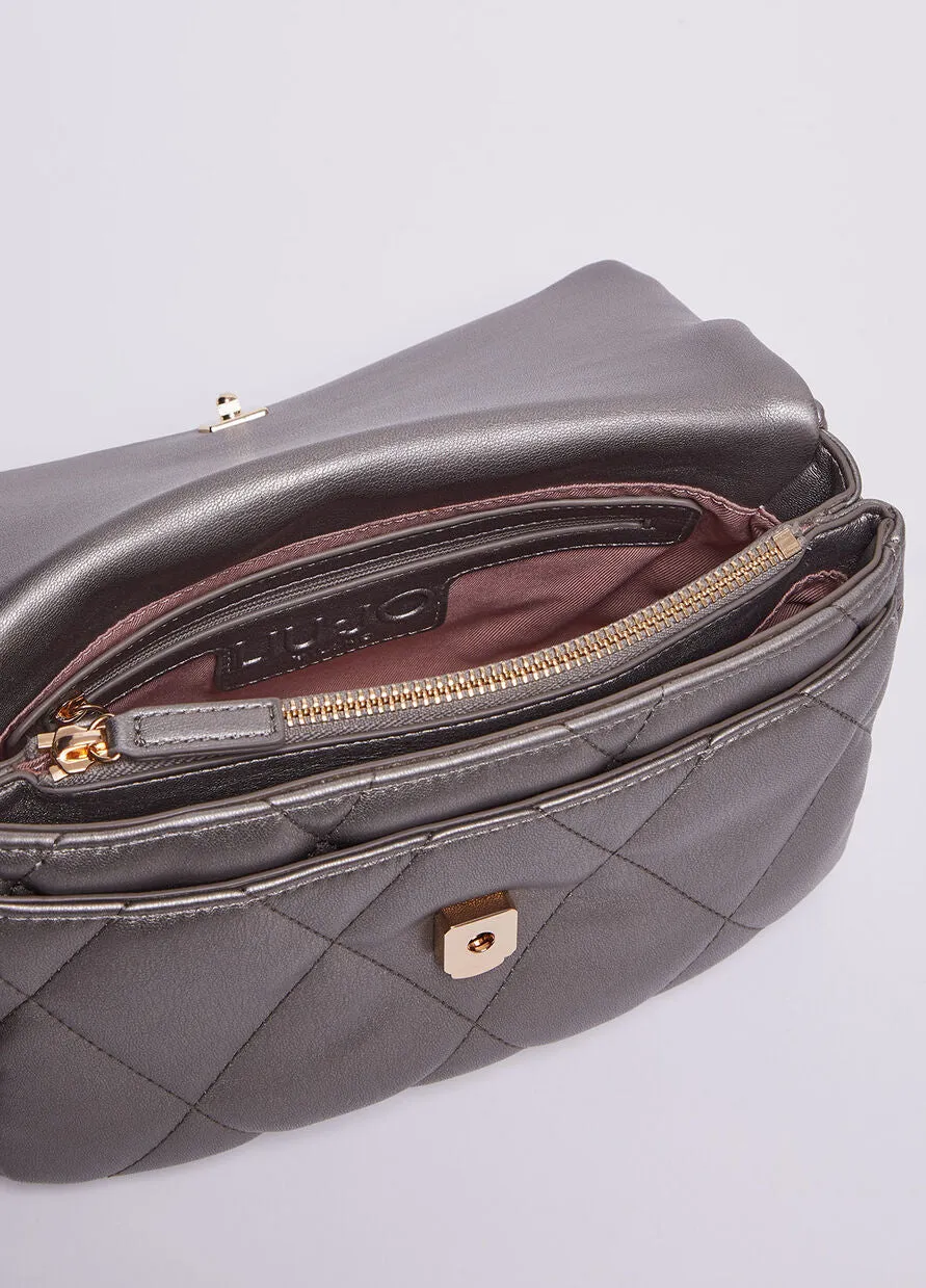 Eco-sustainable Shoulder Bag / Bronze