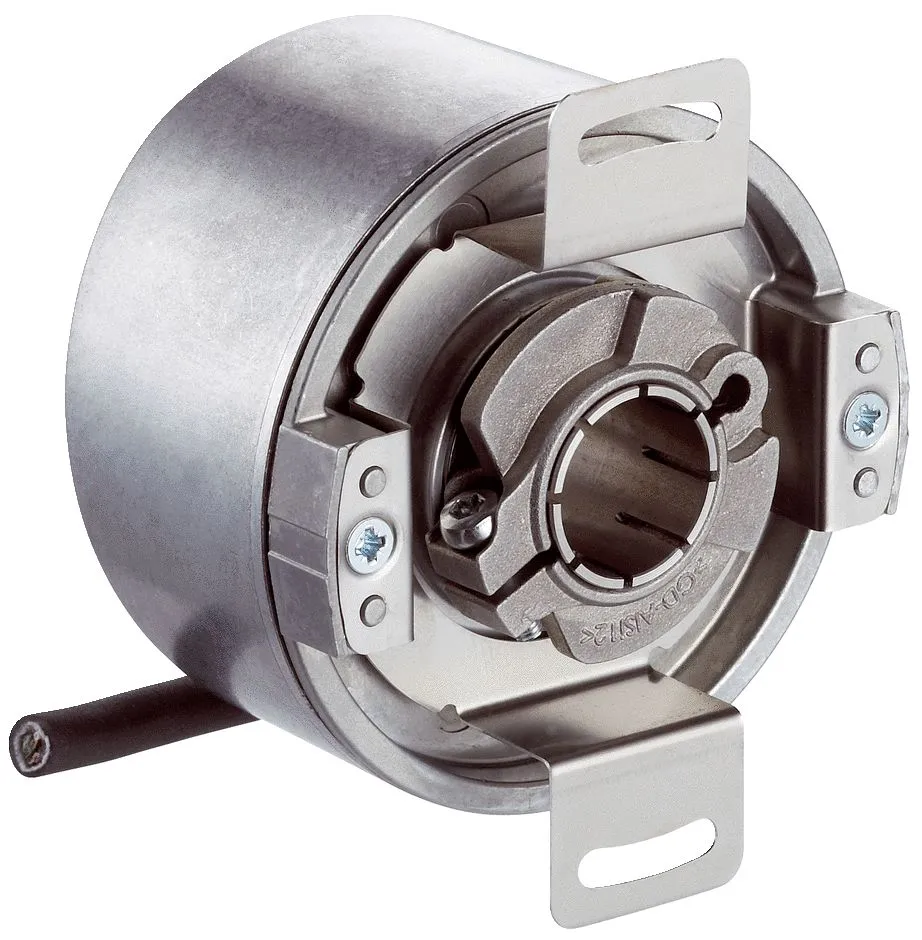 Encoder assoluto SICK, dia. albero 12mm, uscita SSI