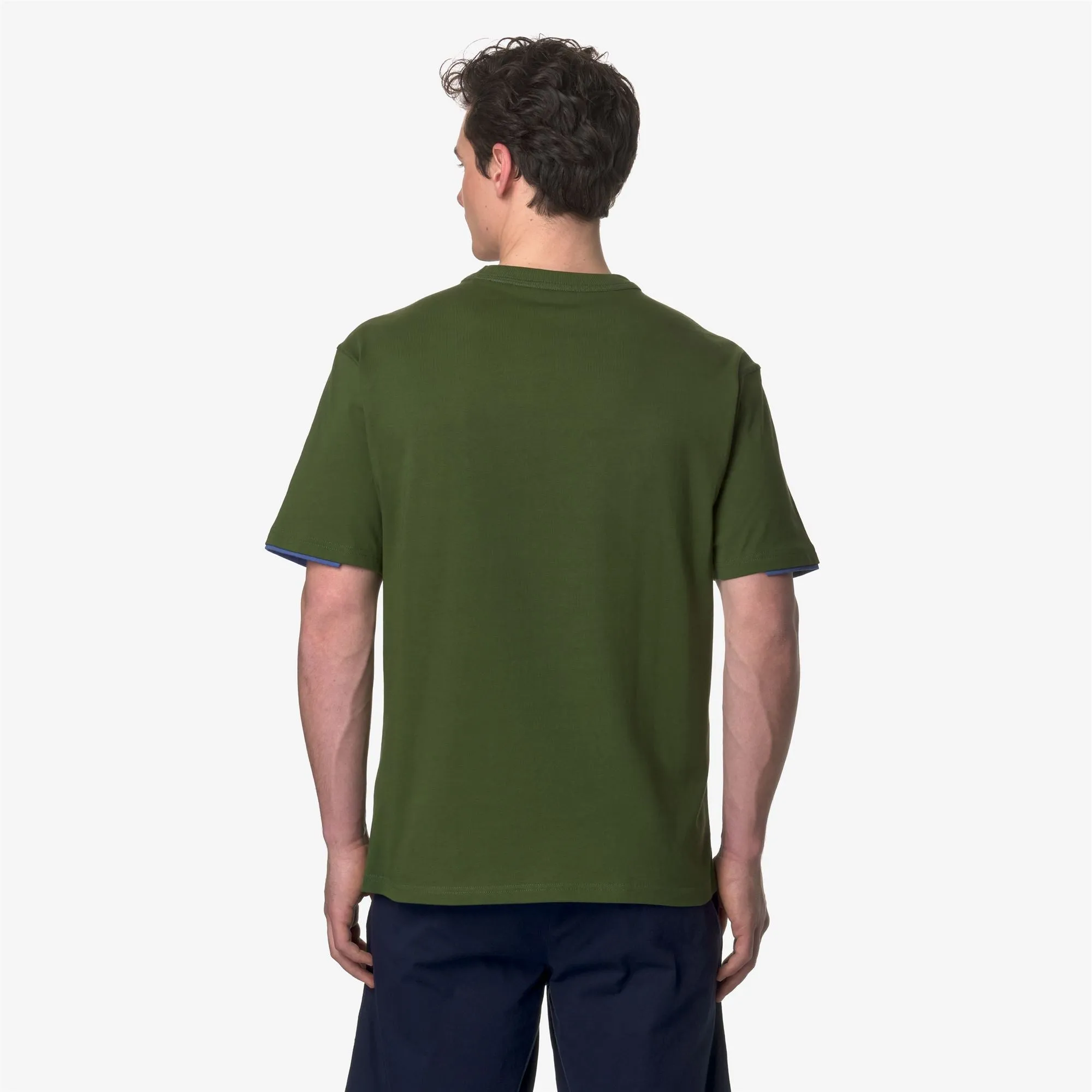 FANTOME CONTRAST POCKETS GREEN CYPRESS-BLUE FIORD-ORANGE MD