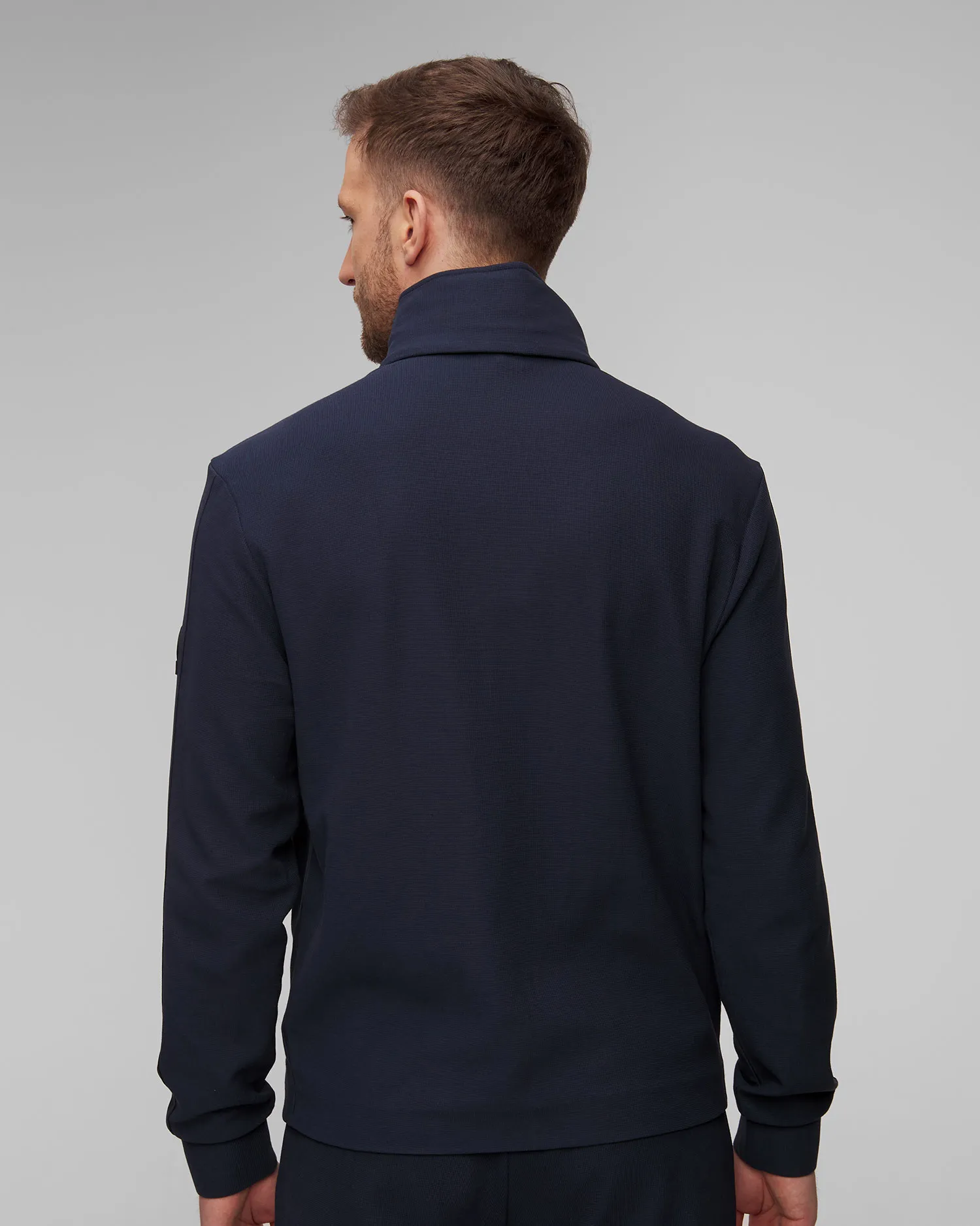 Felpa blu scuro da uomo BOGNER Joshi 88278865-464