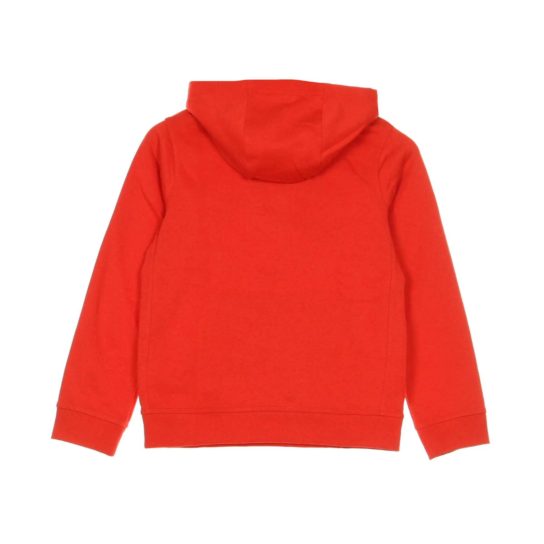 Felpa Cappuccio Ragazzo Club Fleece University Red