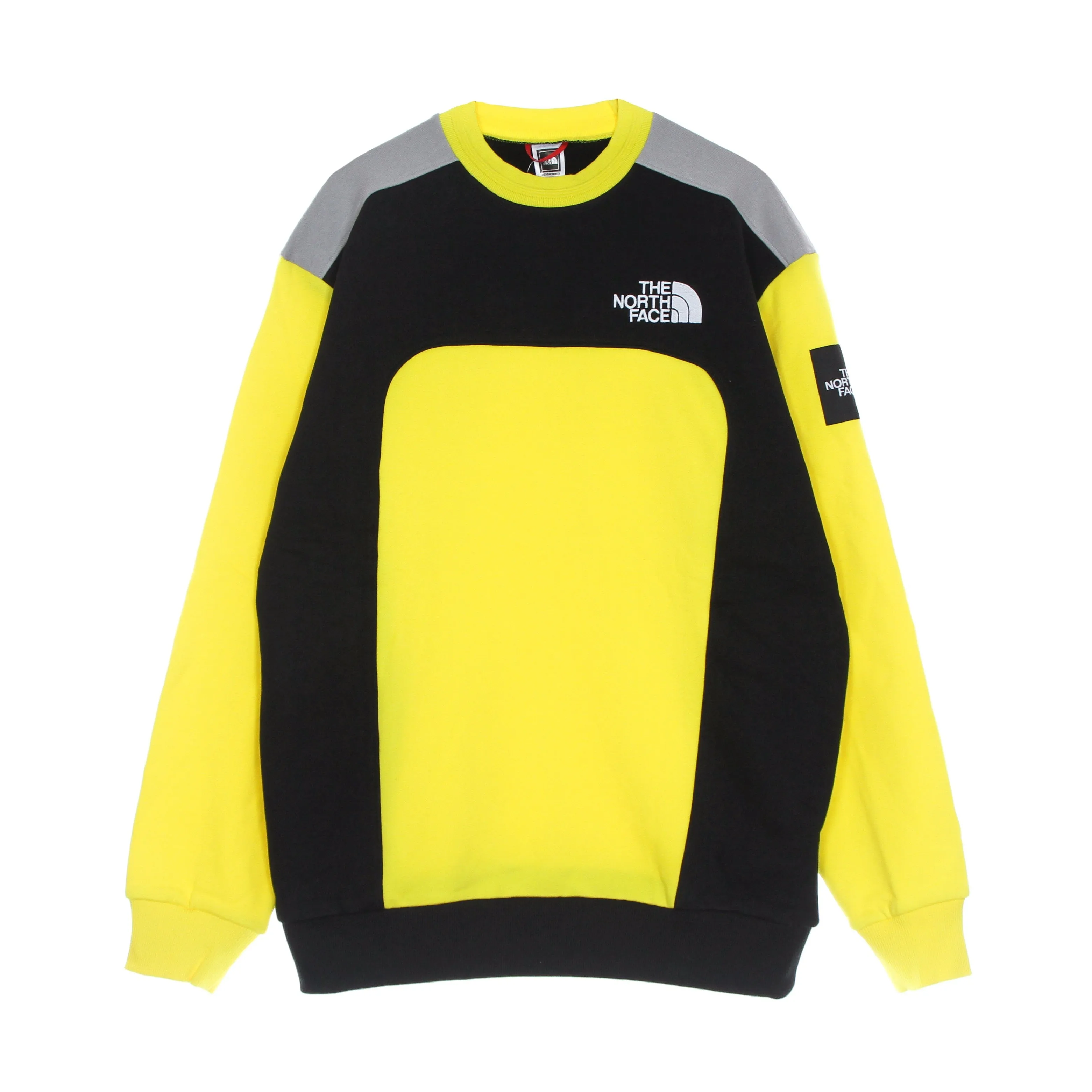 Felpa Girocollo Uomo Bb Cut& Sew Crew Lightning Yellow